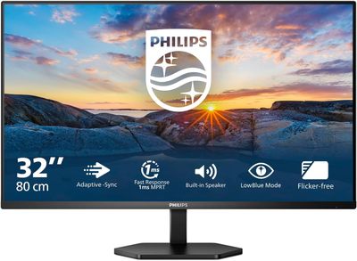 Philips 32E1N3100LA – 32-calowy monitor Full HD z głośnikami, rozbity ekran