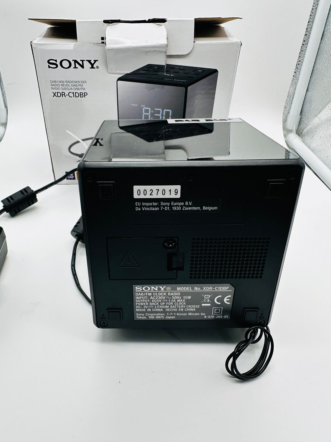 Sony XDR-C1DBP-CEK – przenośne radio z budzikiem DAB/DAB+