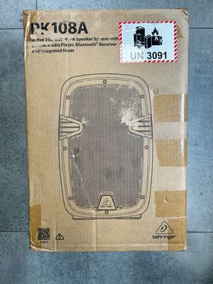 Behringer PK108A Aktives – aktywny system nagłośnieniowy 240 W z głośnikiem 8 cali