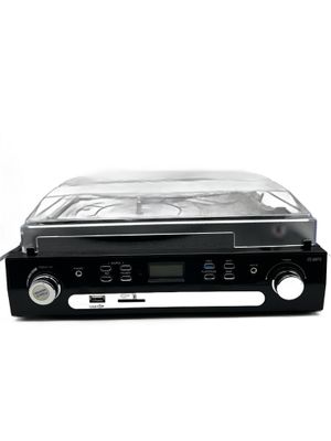 DIGITNOW! Gramofon winylowy Bluetooth, gramofon z głośnikami stereo, ę