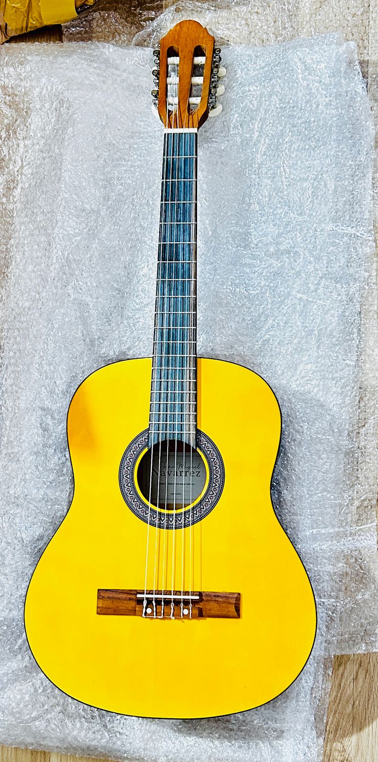 Gitara koncertowa – gitara klasyczna – 3/4 honey – naturalny kolor