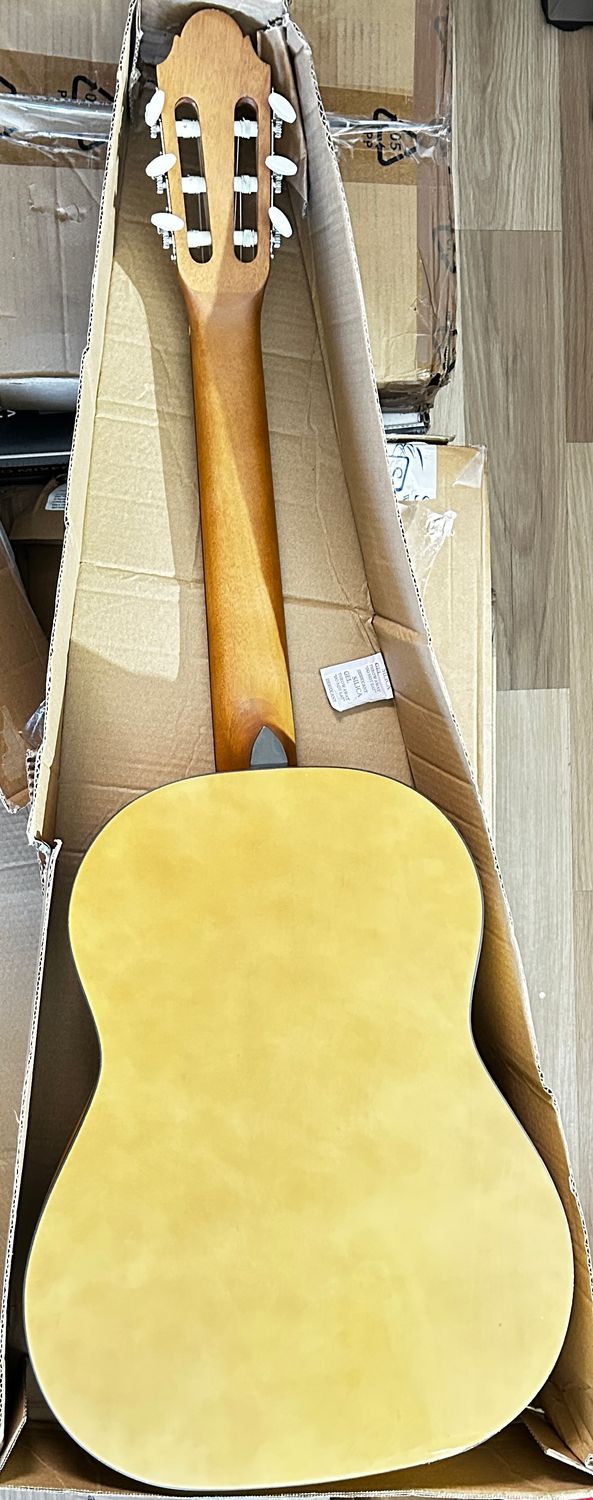 Gitara klasyczna koncertowa 4/4 „Miele” z pokrowcem i kluczem
