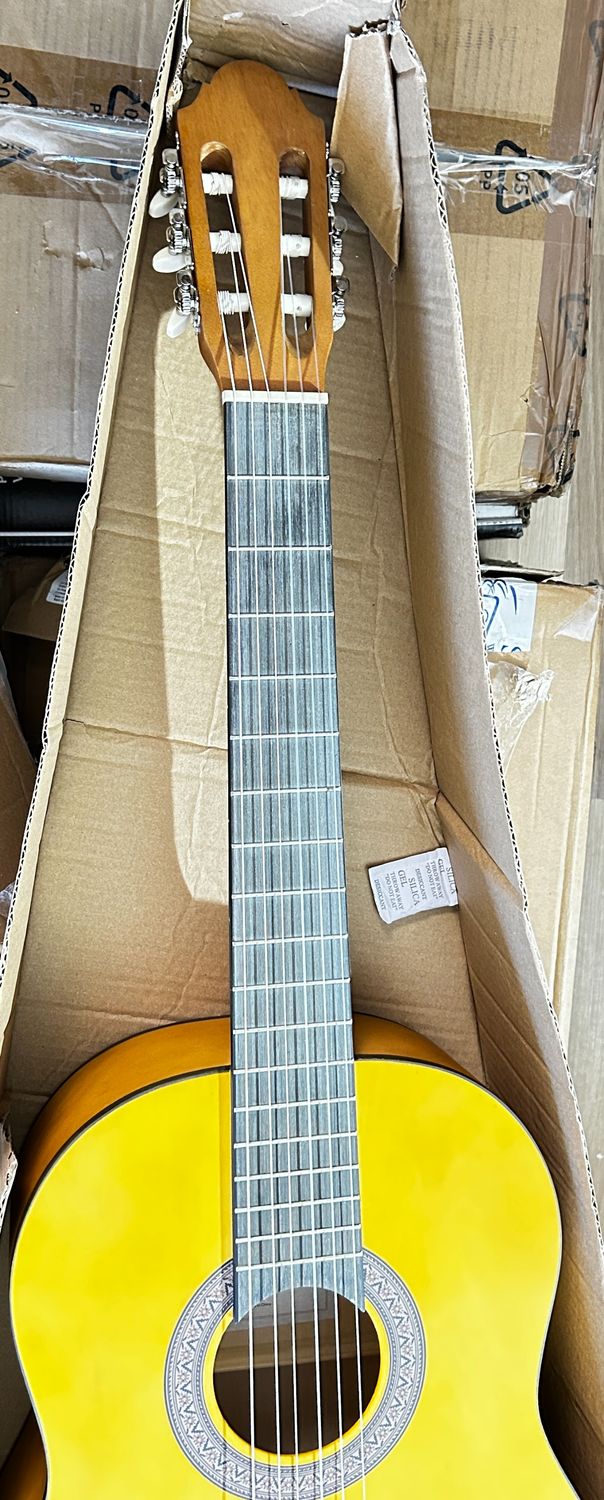 Gitara klasyczna koncertowa 4/4 „Miele” z pokrowcem i kluczem