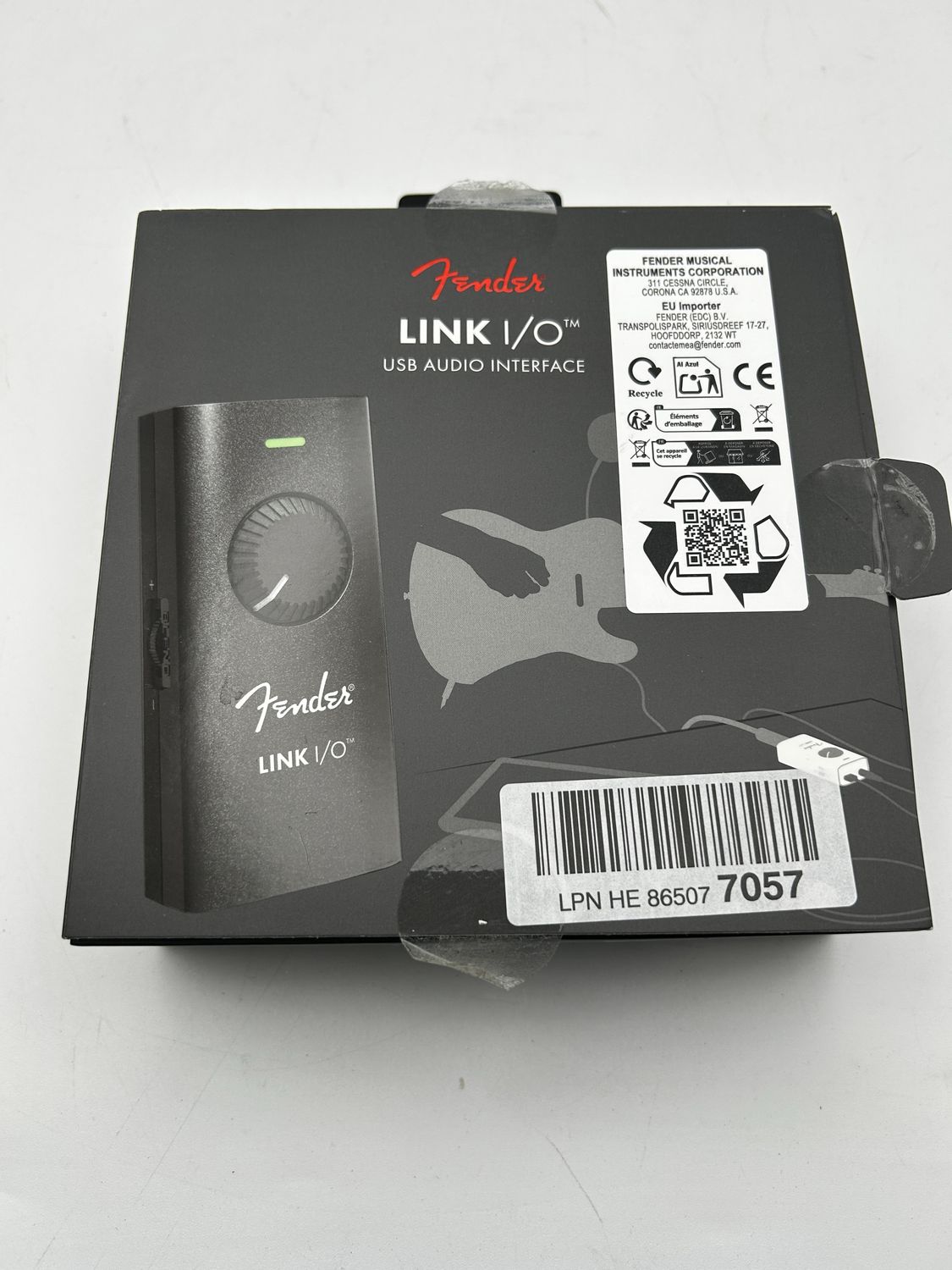 Przenośny interfejs audio USB-C Fender Link I/O