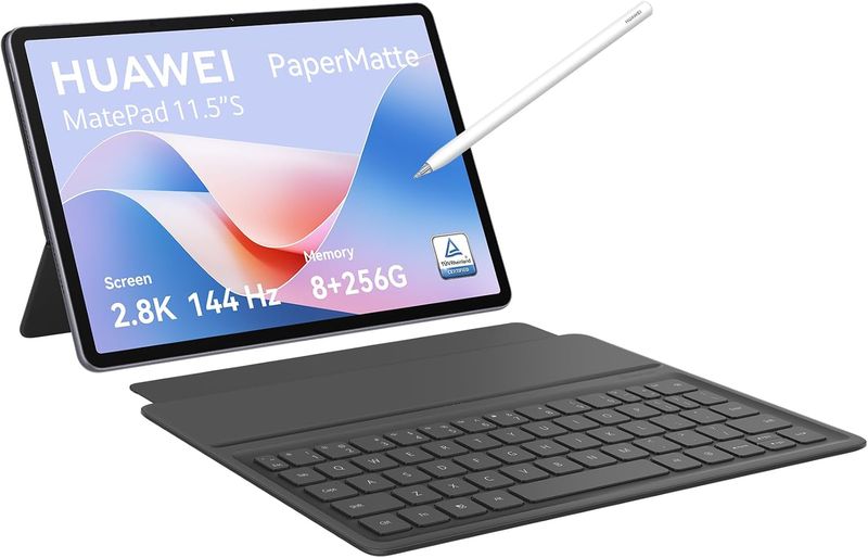Tablet HUAWEI MatePad 11,5″S, wyświetlacz PaperMatte 11,5 cala 2,8K, 8