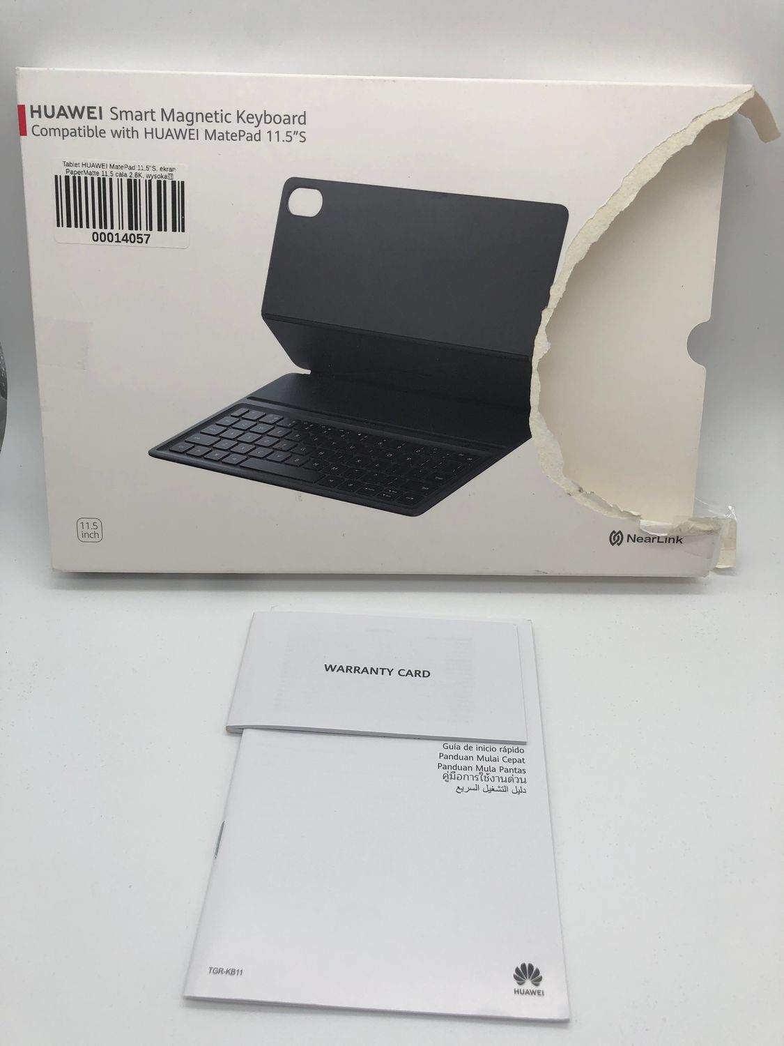 Tablet HUAWEI MatePad 11,5″S, wyświetlacz PaperMatte 11,5 cala 2,8K, 8