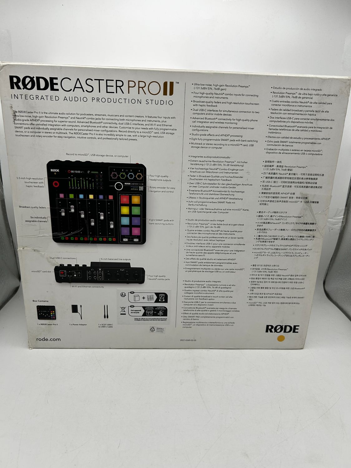 RØDE RØDECaster Pro II – kompleksowe rozwiązanie produkcyjne do podcastów