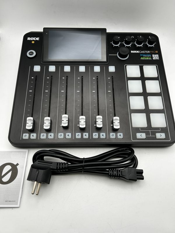 RØDE RØDECaster Pro II – kompleksowe rozwiązanie produkcyjne do podcastów