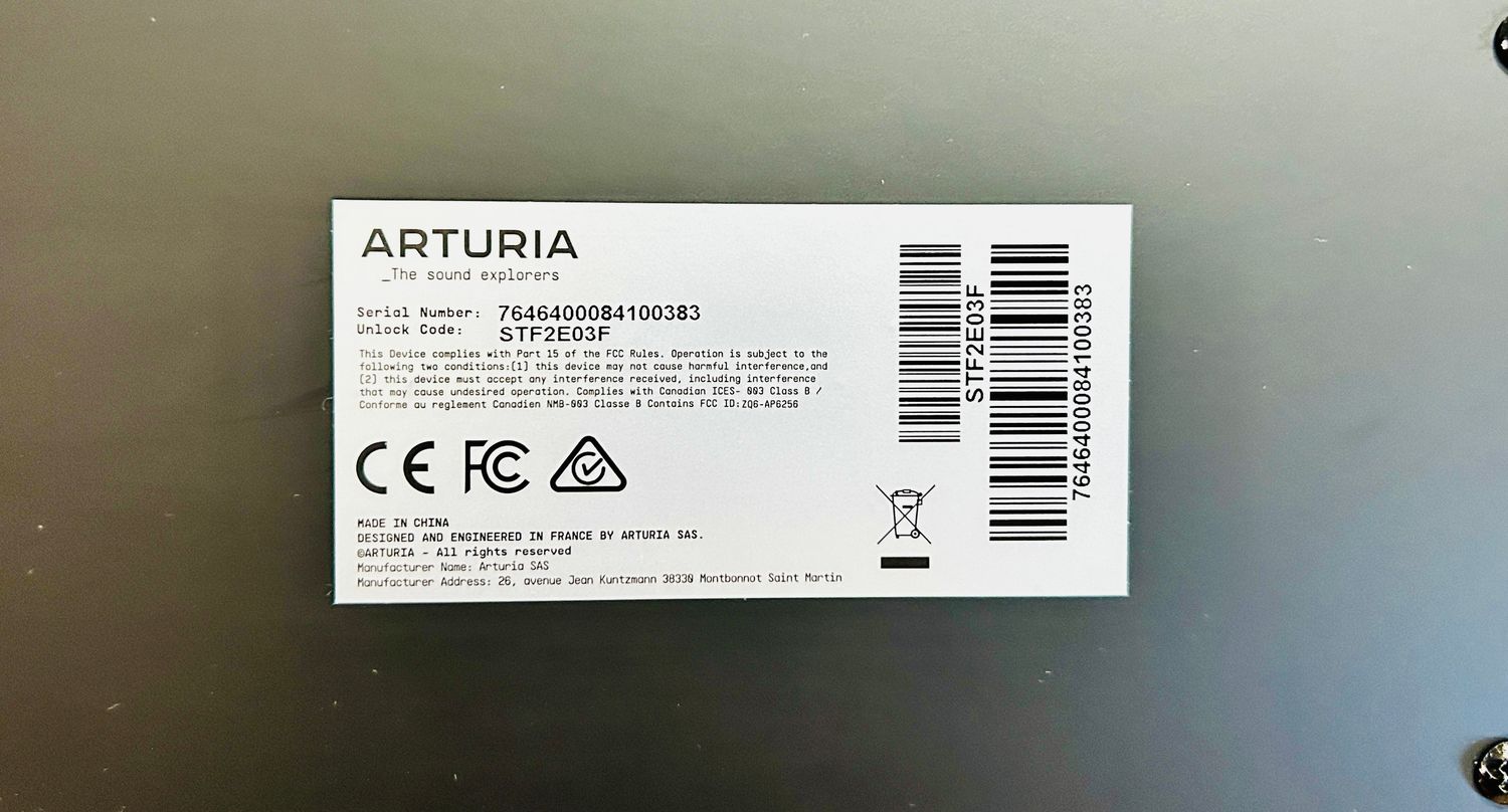Arturia KeyLab 61 MK3 Black – kontroler MIDI 61 klawiszy, uszkodzone opakowanie