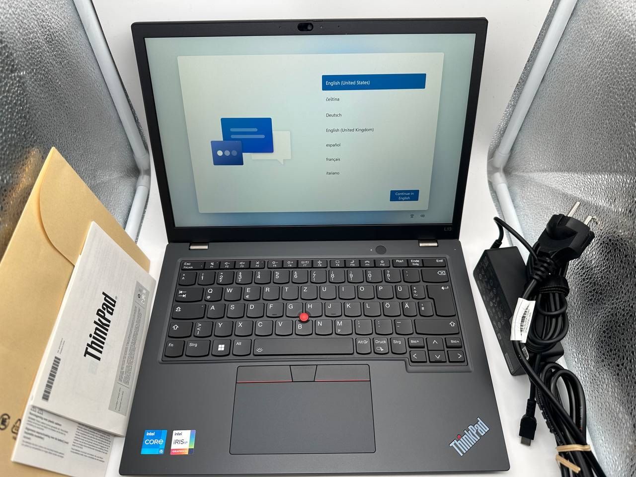 Lenovo ThinkPad L13 laptop 33,8 cm (13,3") WUXGA Intel Core™ i5 i5-133