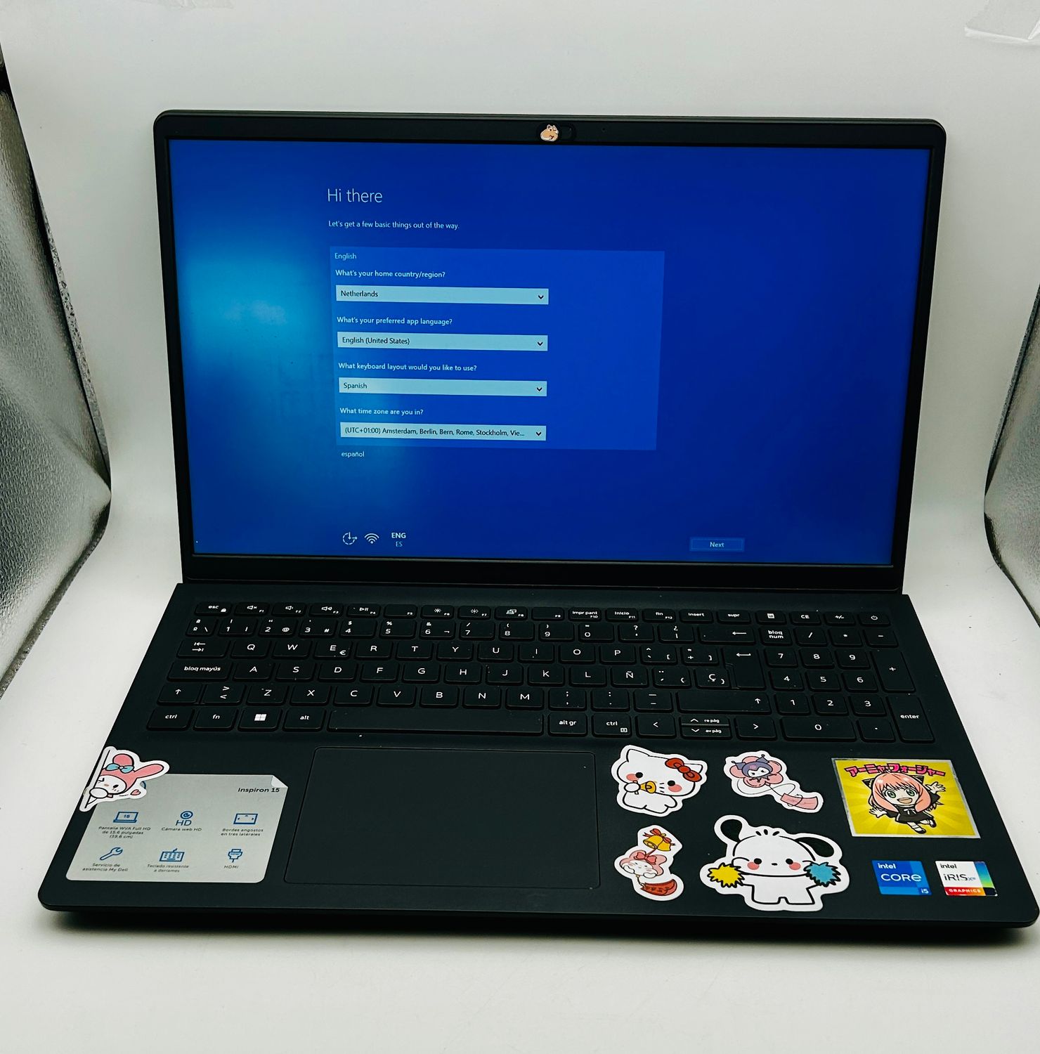 Dell Inspiron 15 3520 15,6" FHD 120Hz, i5-1235U, 16GB, 512GB SSD, Windows 11 Home