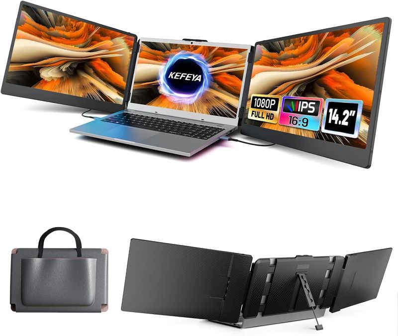 KEFEYA nowy przedłużacz ekranu do laptopa 14,2 cala