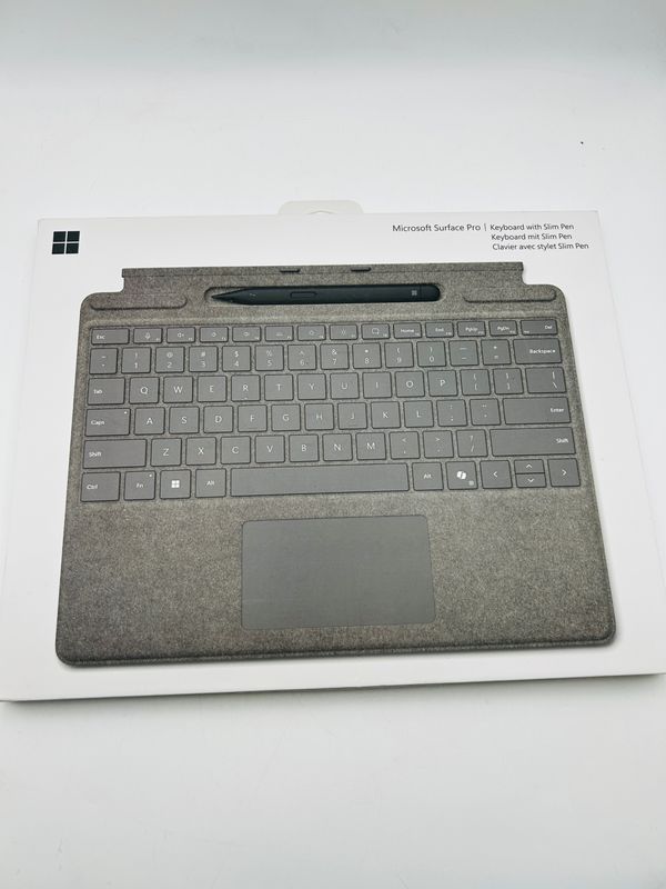 Klawiatura Microsoft Surface Pro 13″ ze Slim Pen, platynowa