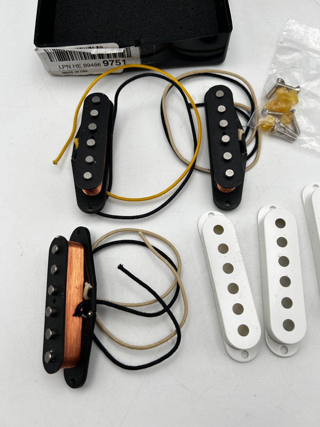 Fender Custom Shop Stratocaster przetworniki z lat 50
