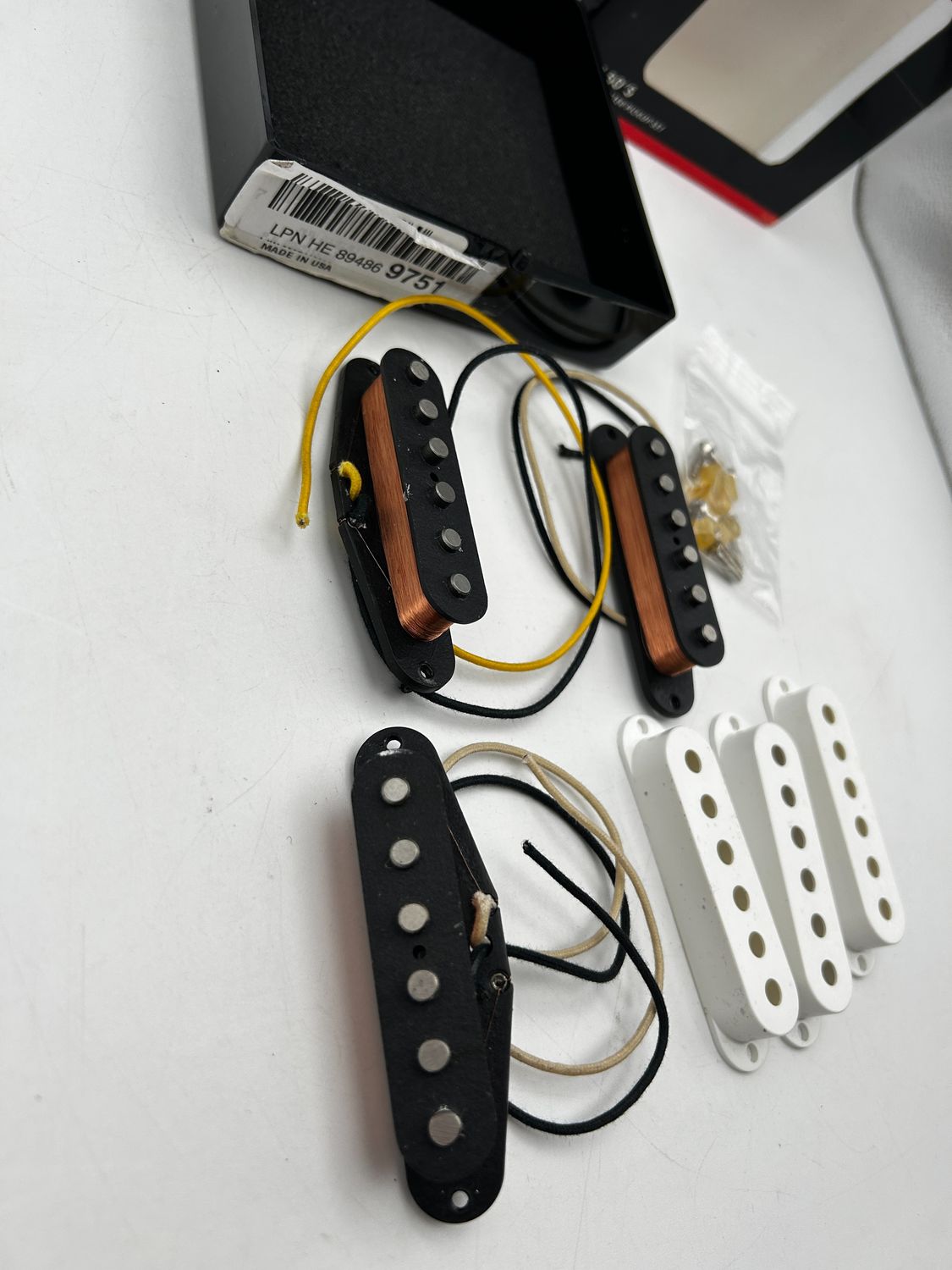 Fender Custom Shop Stratocaster przetworniki z lat 50