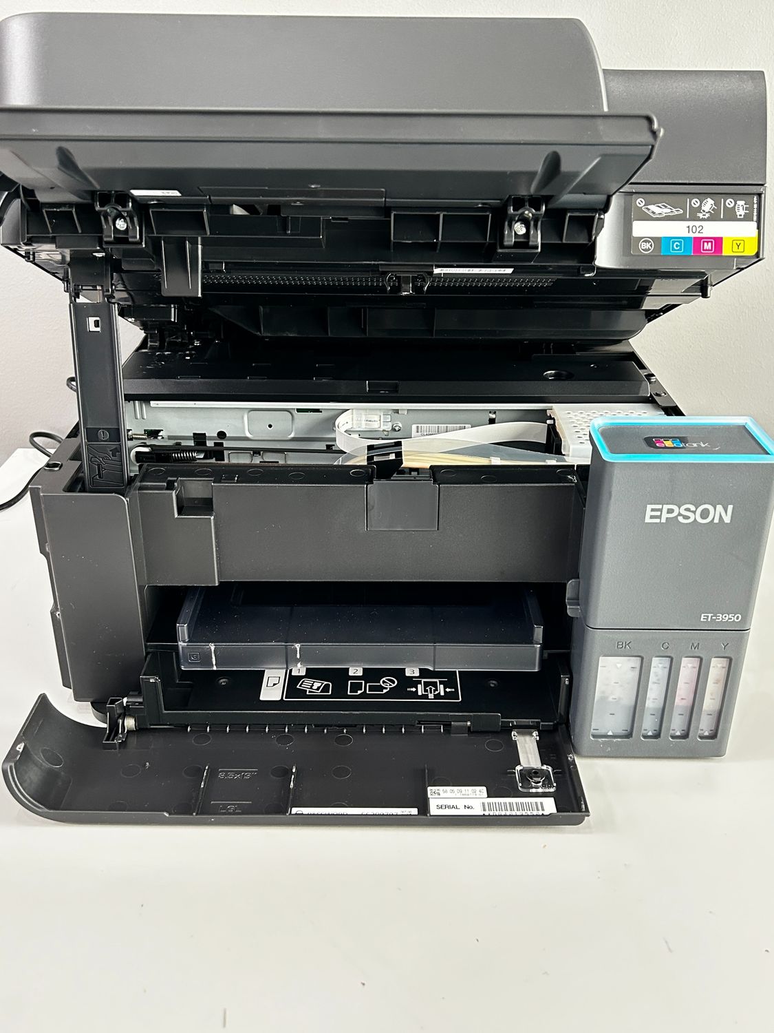 Epson EcoTank ET-3950 drukarka atramentowa A4 Wi‑Fi duplex ADF