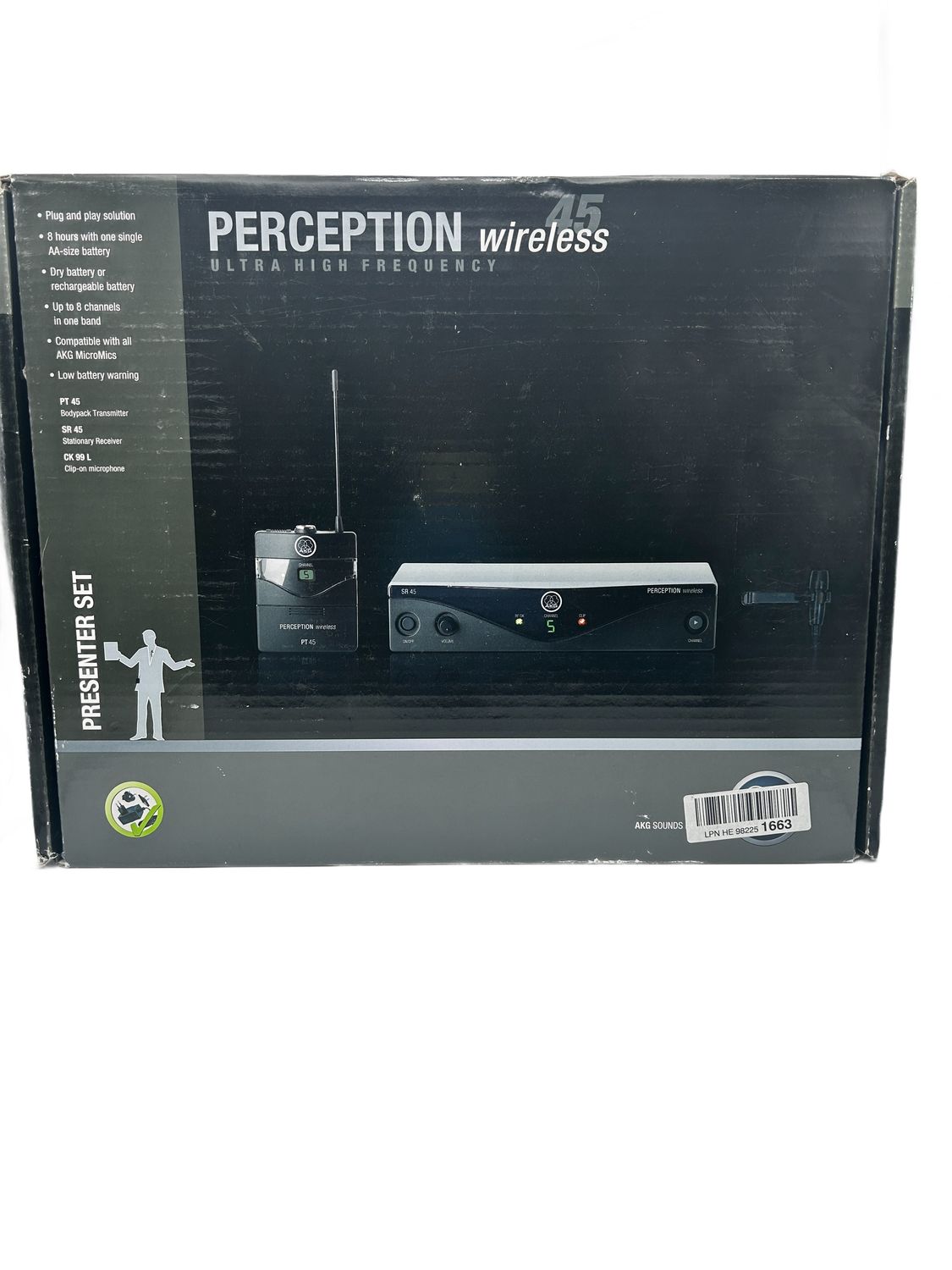 AKG WMS45 Perception prezentacyjny zestaw bezprzewodowy