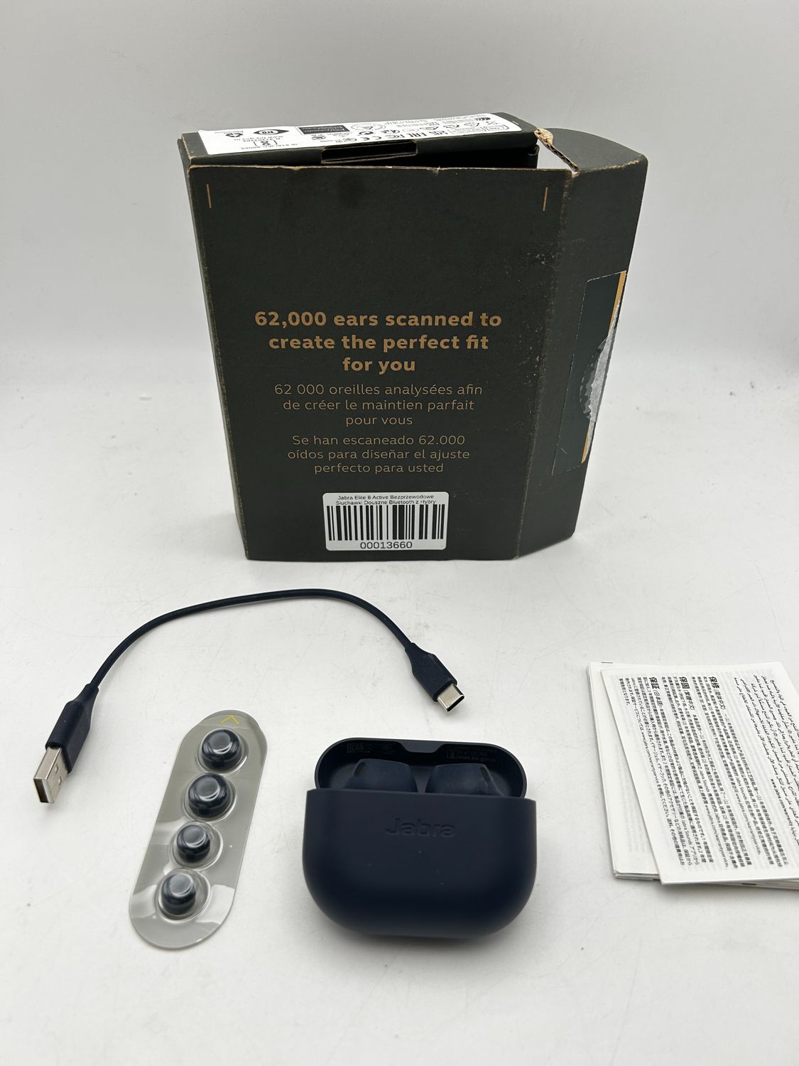 Jabra Elite 8 Active bezprzewodowe słuchawki douszne Bluetooth z adapt