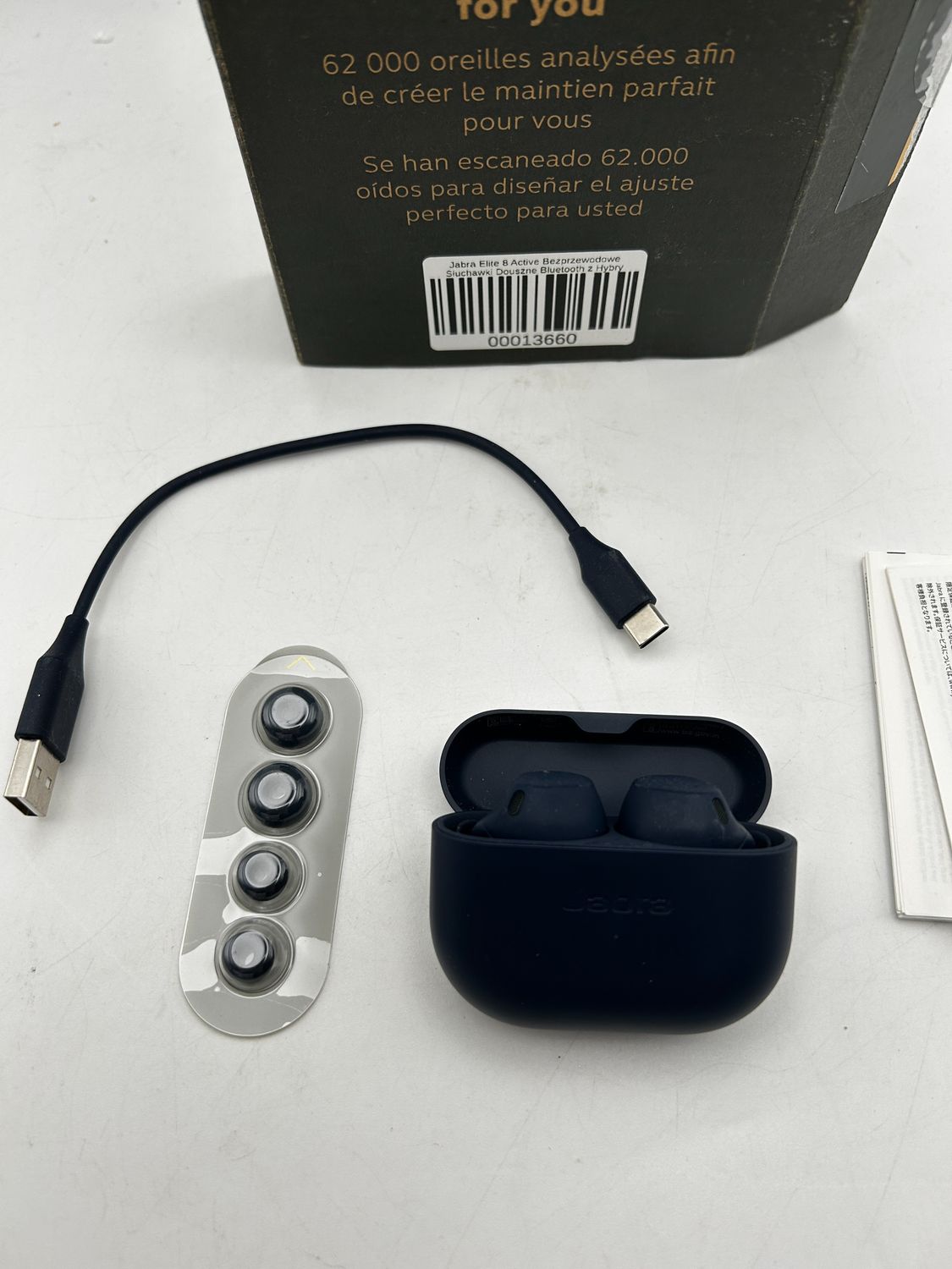Jabra Elite 8 Active bezprzewodowe słuchawki douszne Bluetooth z adapt