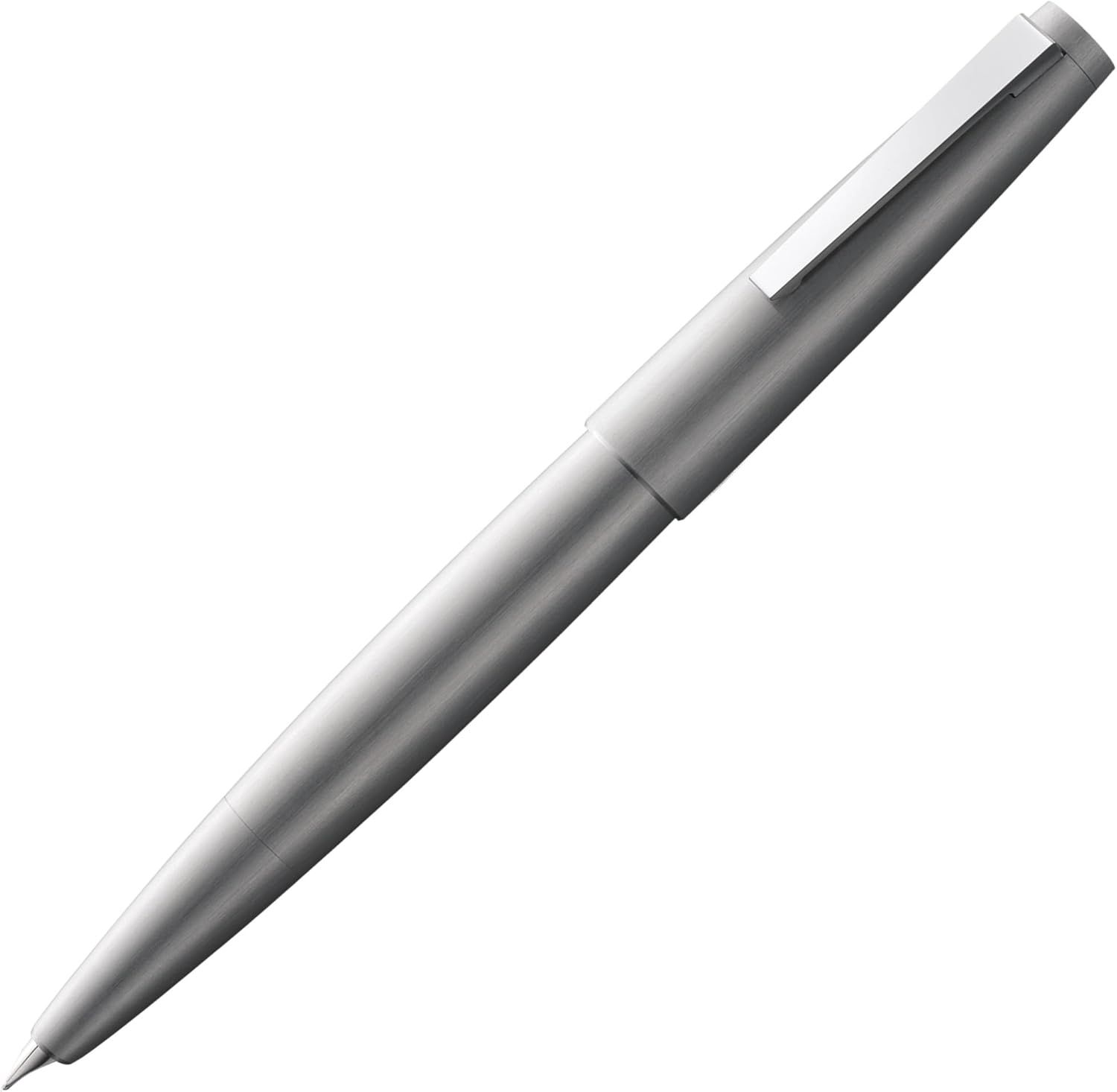 Lamy model 2000 002 1224125 pióro wieczne ze stalówką M, EF, srebrne
