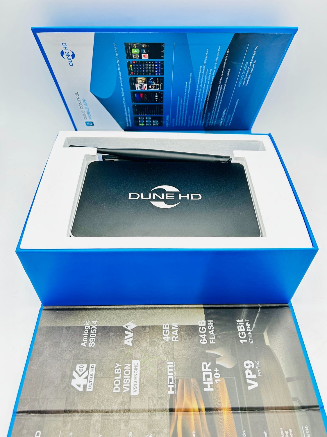 Dune HD Pro Vision 4K, odtwarzacz multimedialny, przystawka Android, S