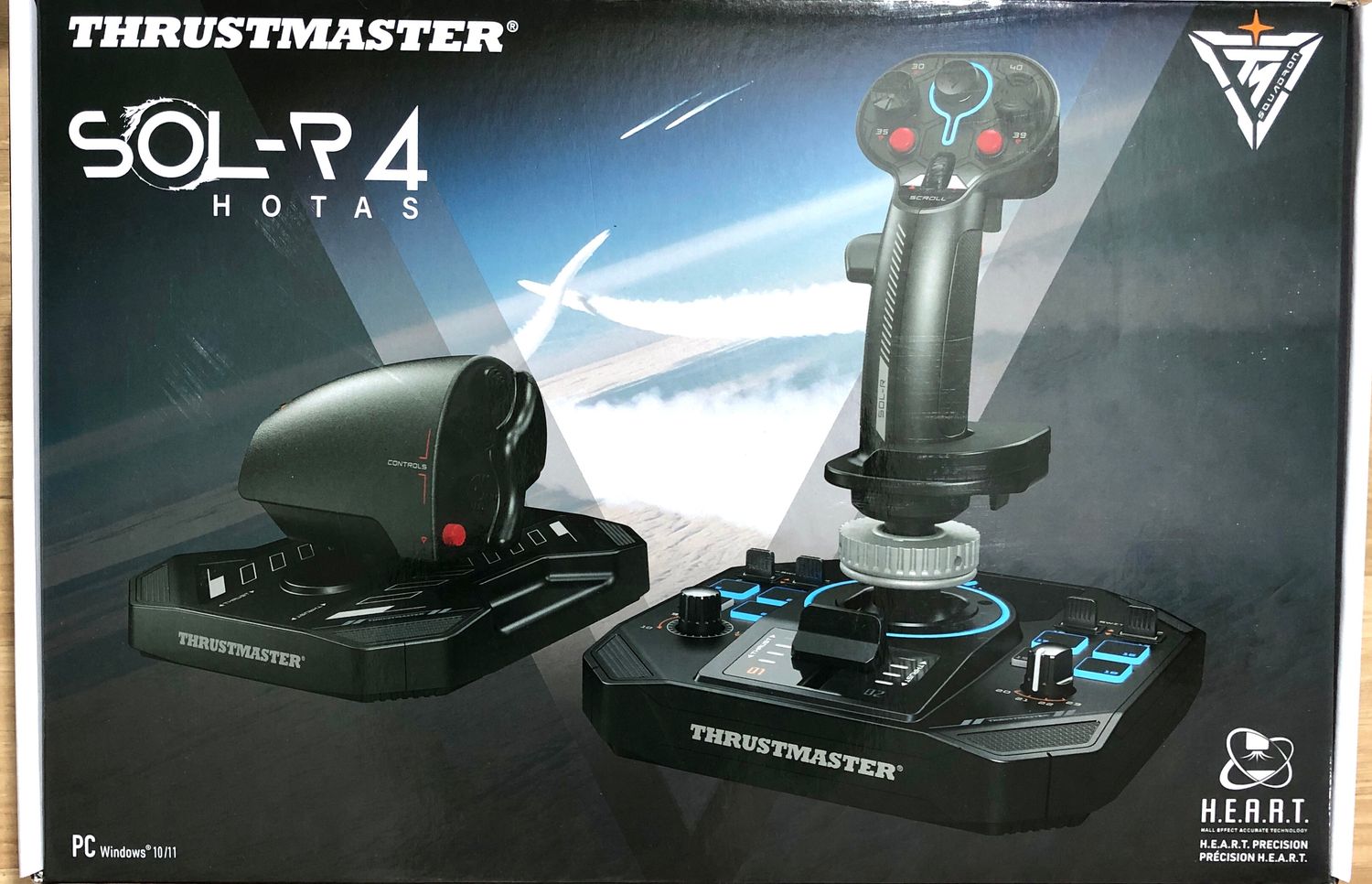 Thrustmaster Sol-R 4 HOTAS – zestaw do symulatorów lotu na PC