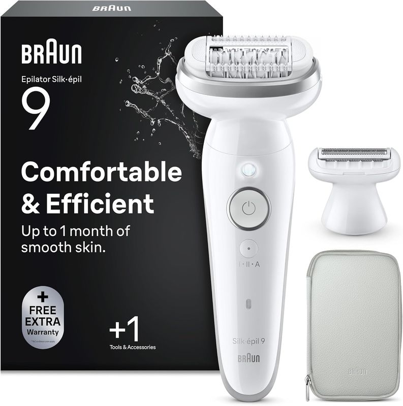 Braun Silk-épil 9 depilator damski z golarką i trymerem