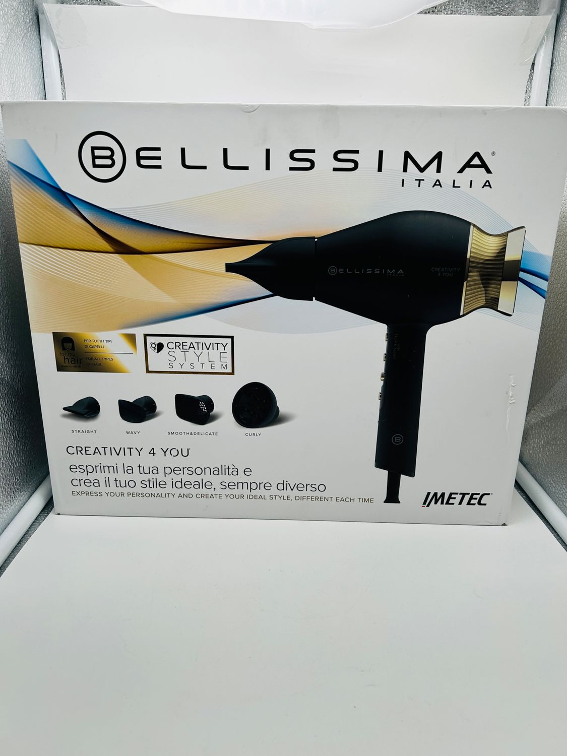 Bellissima Imetec Creativity 4 You suszarka do włosów, 1800 W