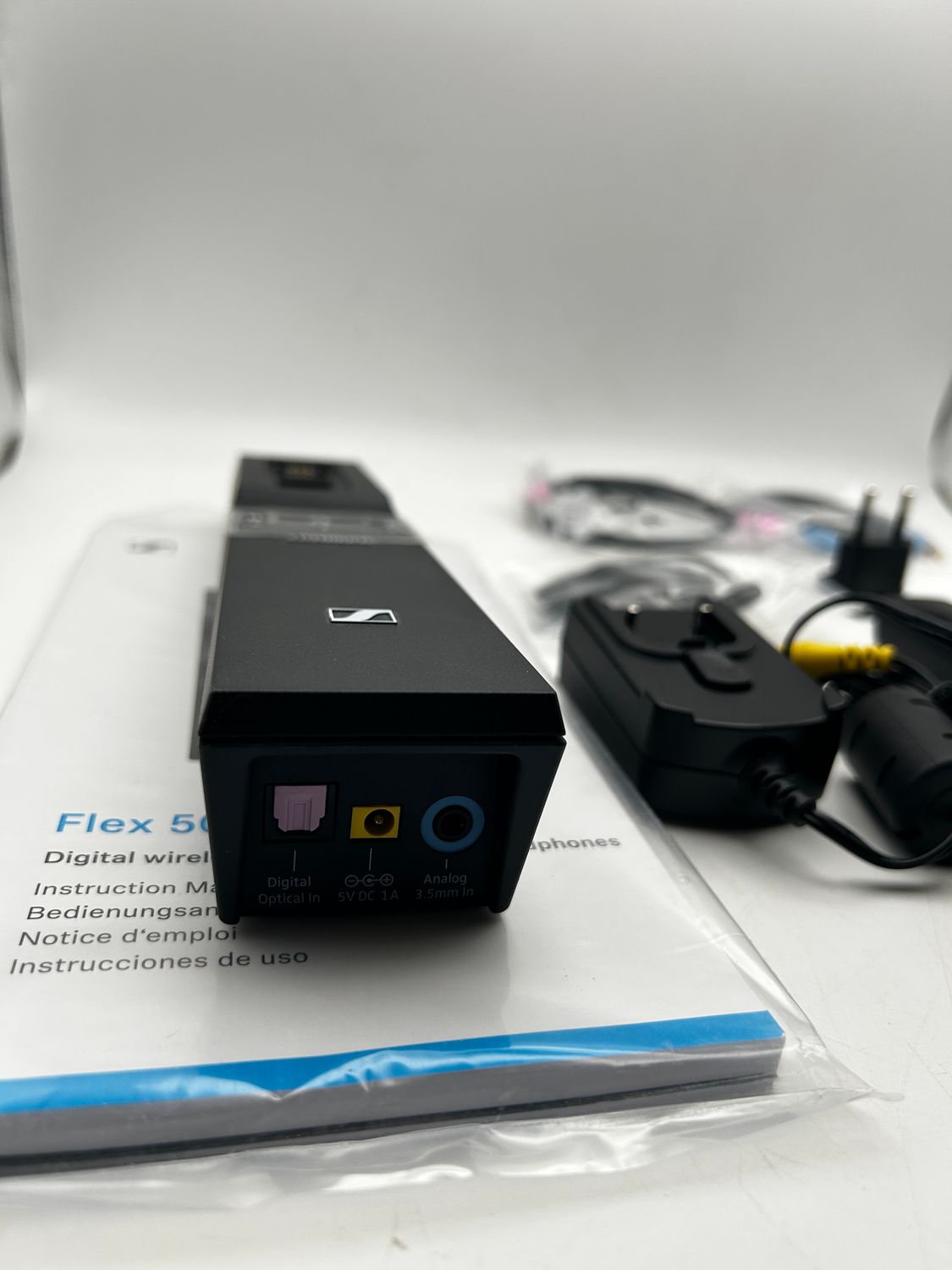 Bezprzewodowe słuchawki douszne Sennheiser RS 5000 TV czarne