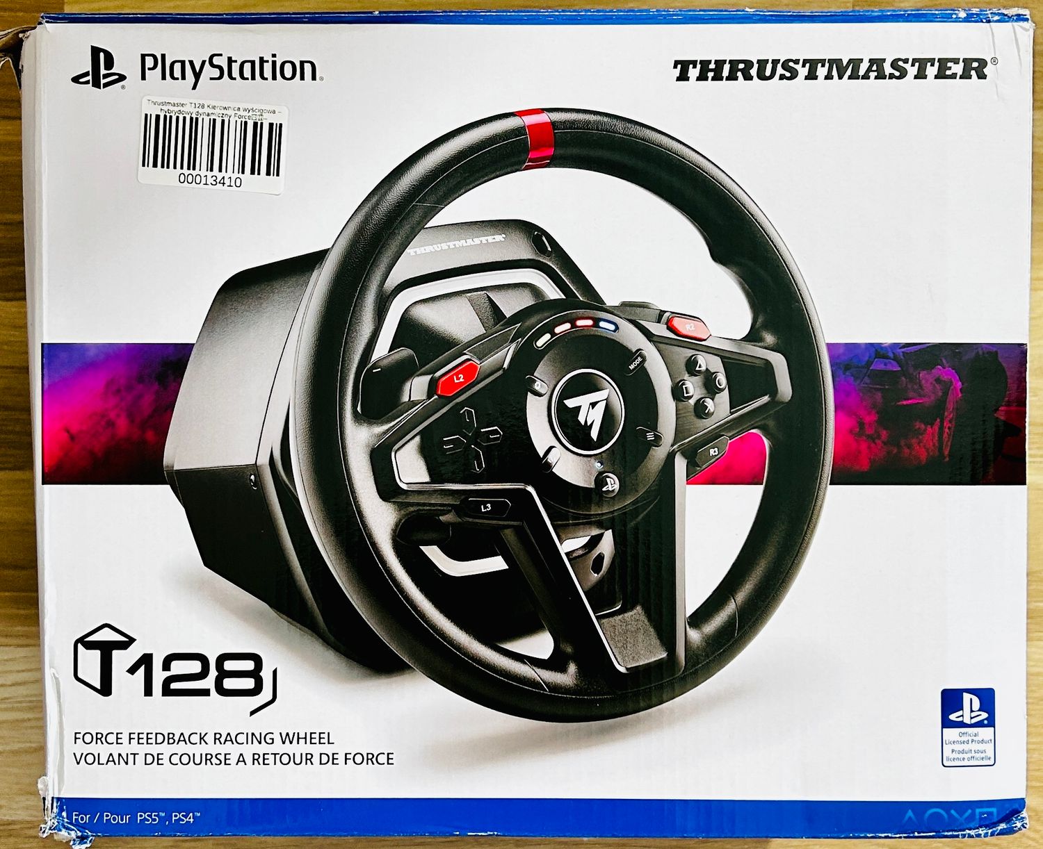 НЕ МОГУ ВКЛЮЧИТЬ!!!  Thrustmaster T128 Kierownica wyścigowa – hybrydowy dynamiczny Force反馈–