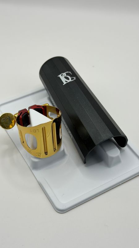 BG Ligature Duo pozłacana – klarnet Sib / saksofon altowy