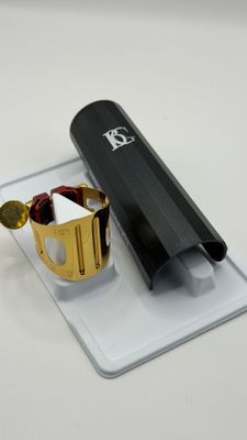 BG Ligature Duo pozłacana – klarnet Sib / saksofon altowy