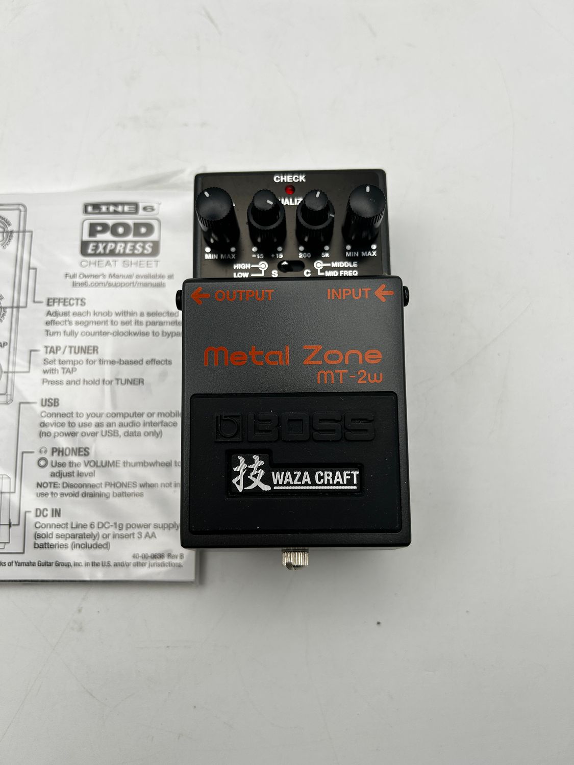 Line 6 POD Express – procesor wzmacniaczy i efektów gitarowych
