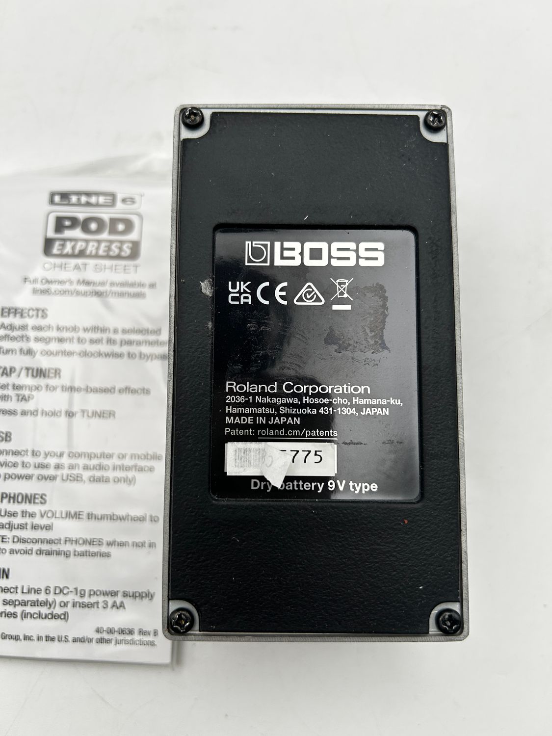Line 6 POD Express – procesor wzmacniaczy i efektów gitarowych