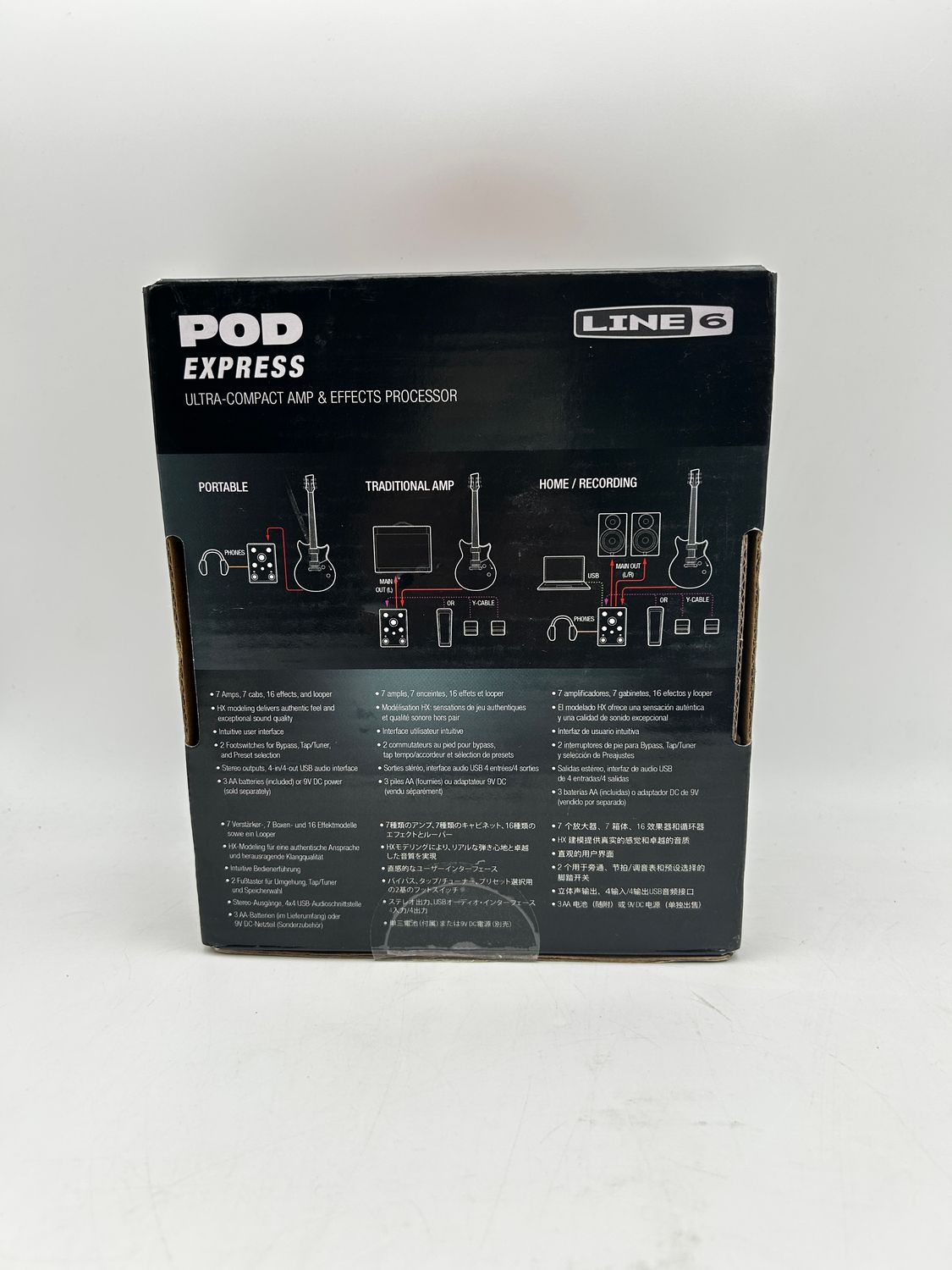 Line 6 POD Express – procesor wzmacniaczy i efektów gitarowych