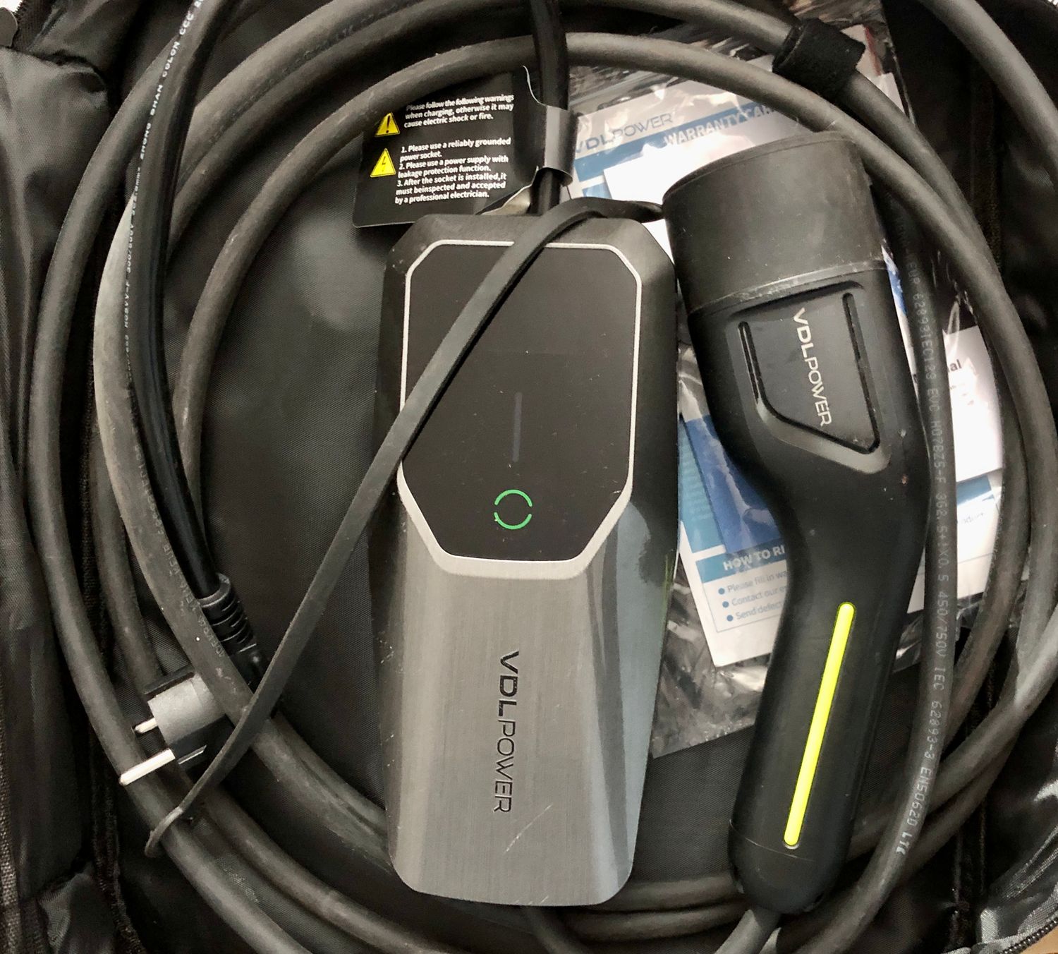 Ładowarka EV Typ 2, Ładowarka Samochodu Elektrycznego 16A, 3,6 kW