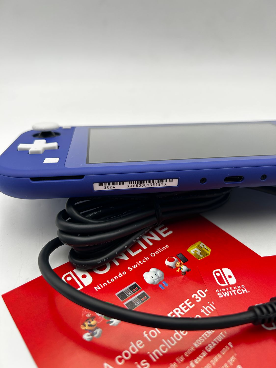 Nintendo Switch Lite – uszkodzona, niebieski ekran po uruchomieniu