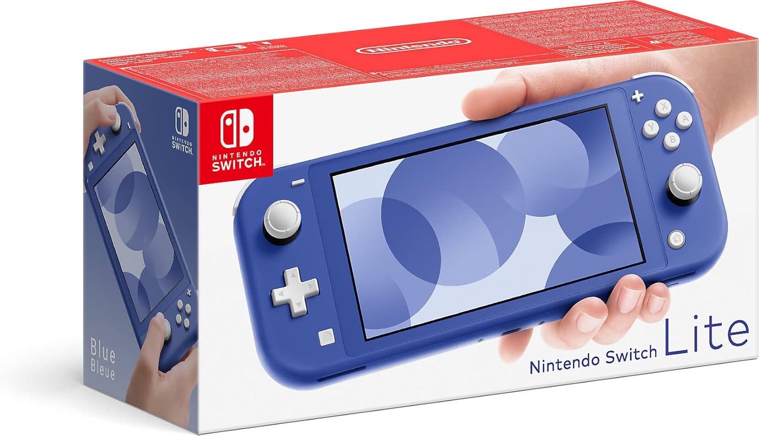 Nintendo Switch Lite – uszkodzona, niebieski ekran po uruchomieniu