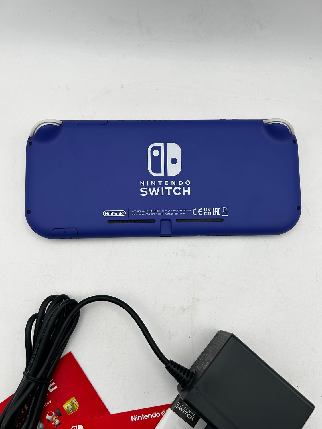 Nintendo Switch Lite – uszkodzona, niebieski ekran po uruchomieniu