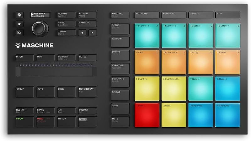 Native Instruments Mikro Mk3, kontroler MIDI USB Drum Pad