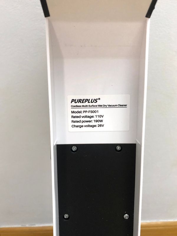MODEL  PP-FS001        PUREPLUS Smart odkurzacz do pracy na mokro i sucho, mop do podłóg 2 w