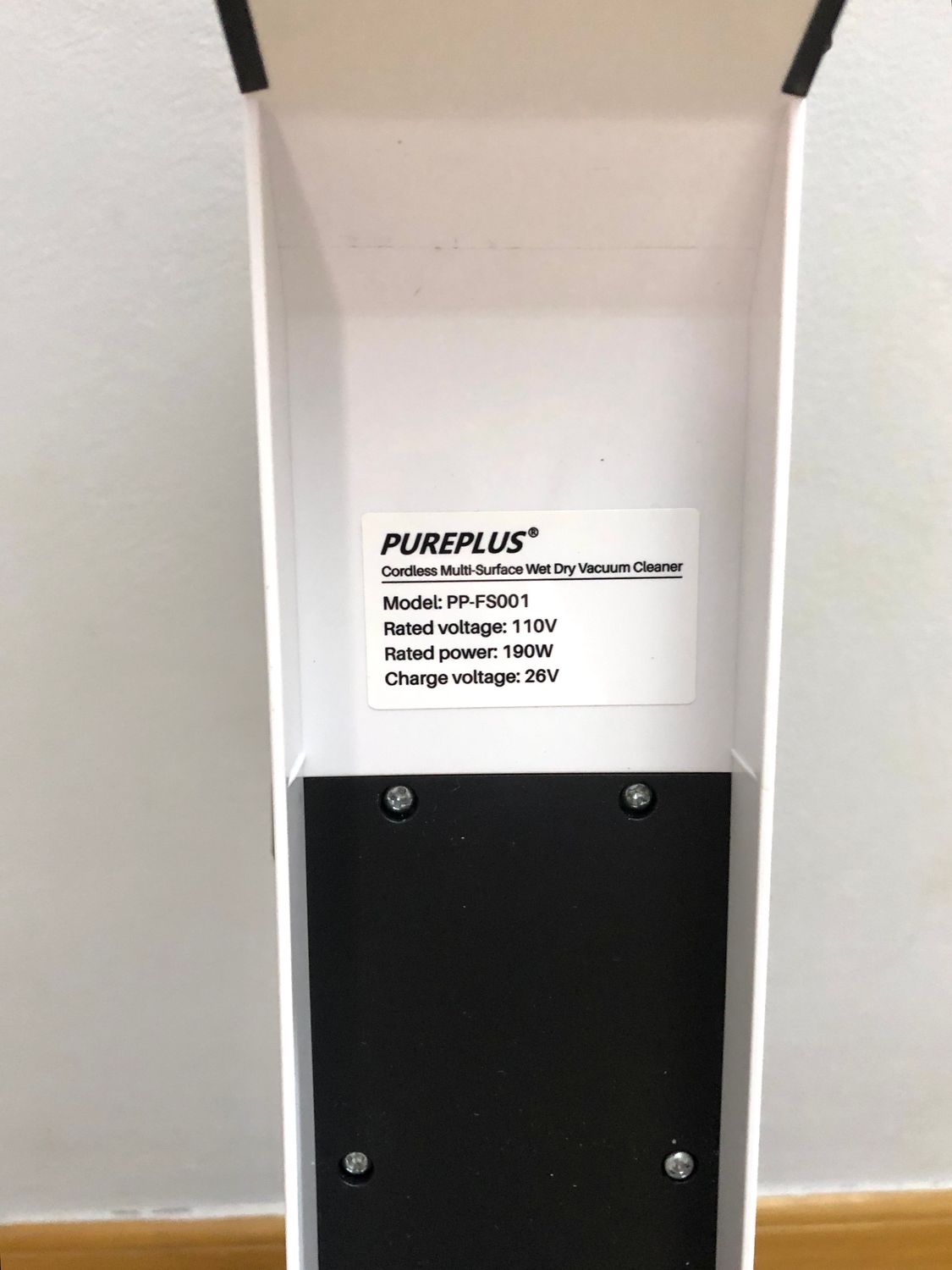 MODEL  PP-FS001        PUREPLUS Smart odkurzacz do pracy na mokro i sucho, mop do podłóg 2 w