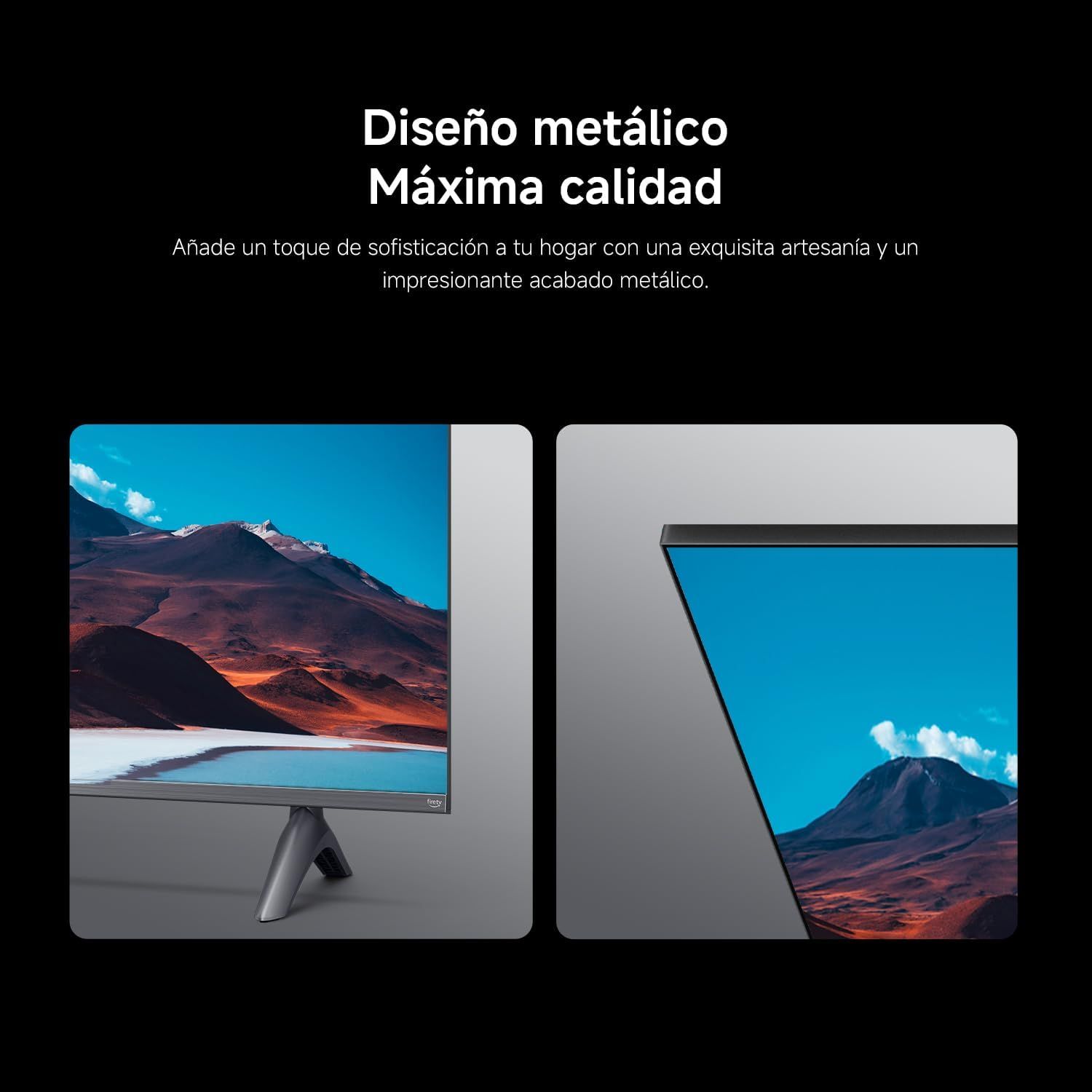 XIAOMI TV F 32, 32 cale (81 cm), HD, Smart TV, Fire OS7, sterowanie gł