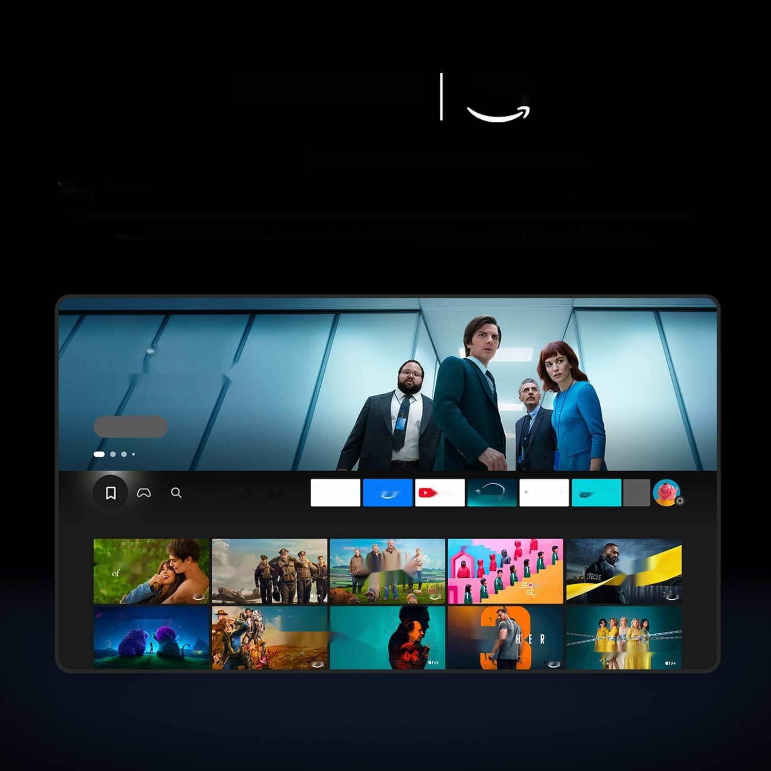 XIAOMI TV F 32, 32 cale (81 cm), HD, Smart TV, Fire OS7, sterowanie gł