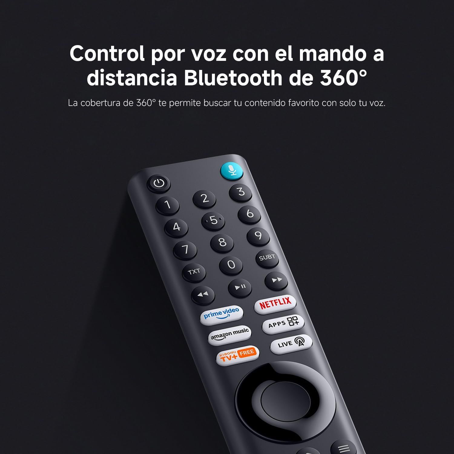 XIAOMI TV F 32, 32 cale (81 cm), HD, Smart TV, Fire OS7, sterowanie gł
