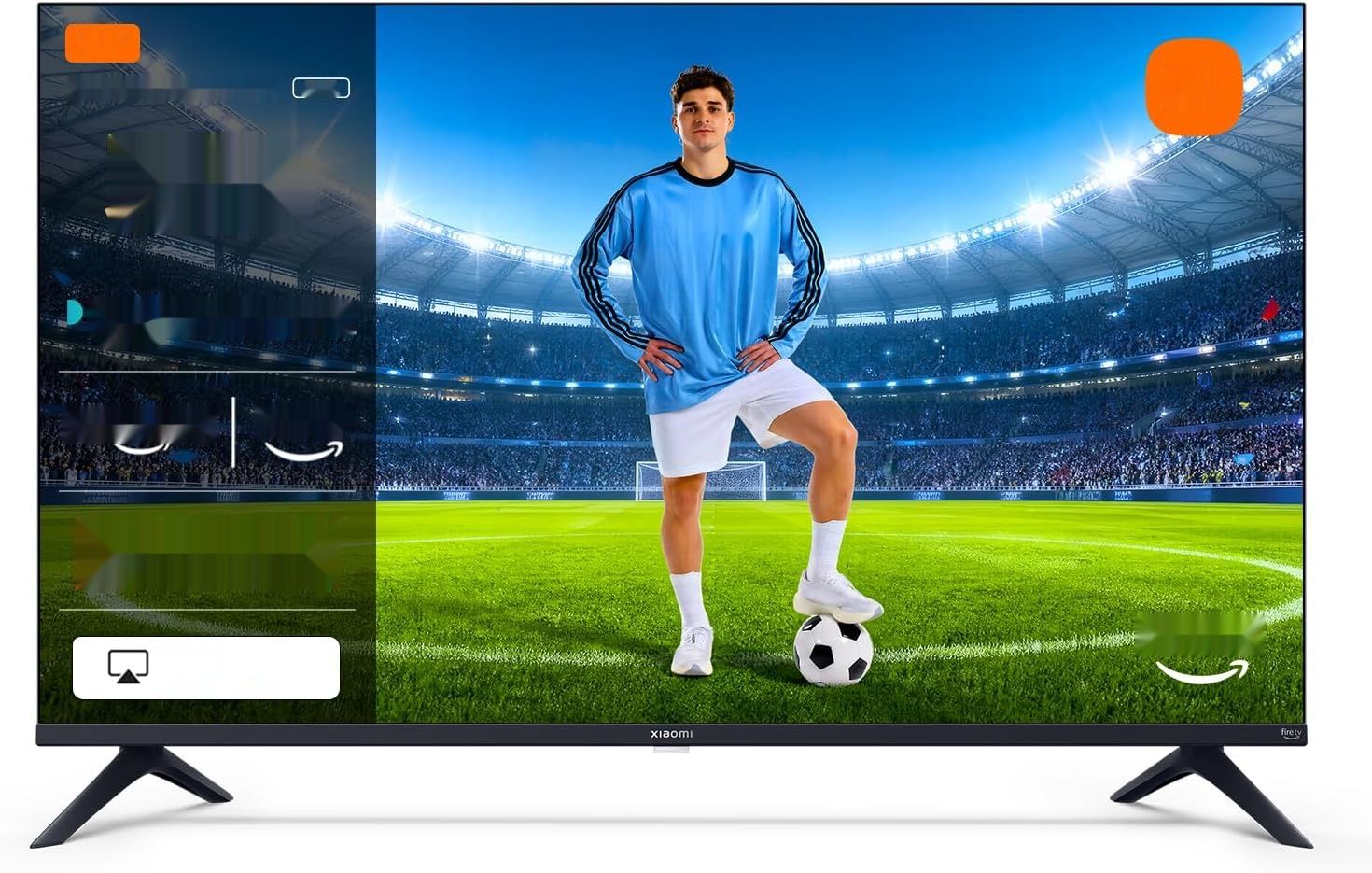 XIAOMI TV F 32, 32 cale (81 cm), HD, Smart TV, Fire OS7, sterowanie gł