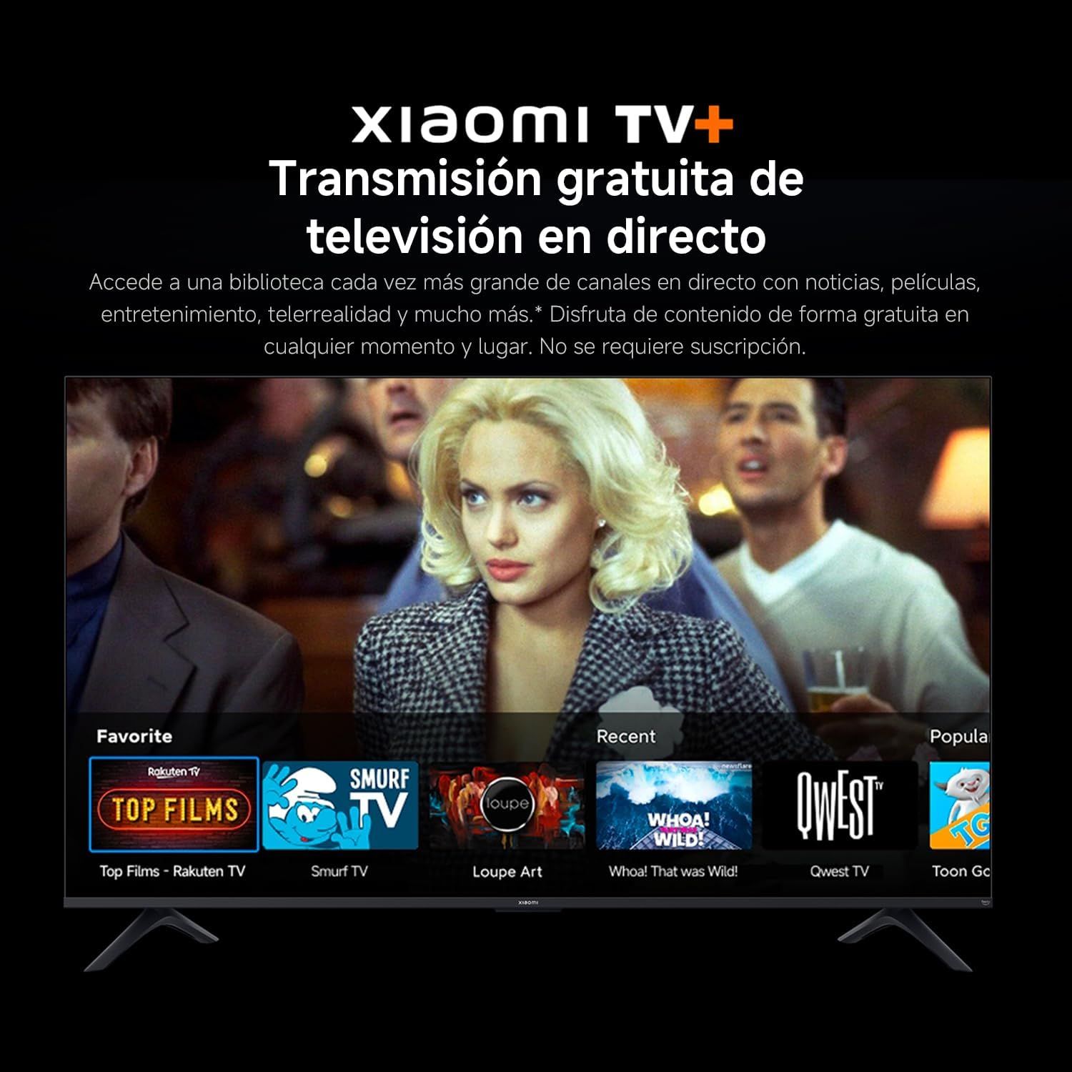 XIAOMI TV F 32, 32 cale (81 cm), HD, Smart TV, Fire OS7, sterowanie gł