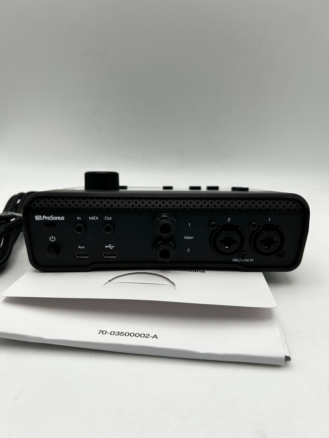 PreSonus Quantum ES 2 – interfejs audio USB-C 2x2, 24-bit/192 kHz