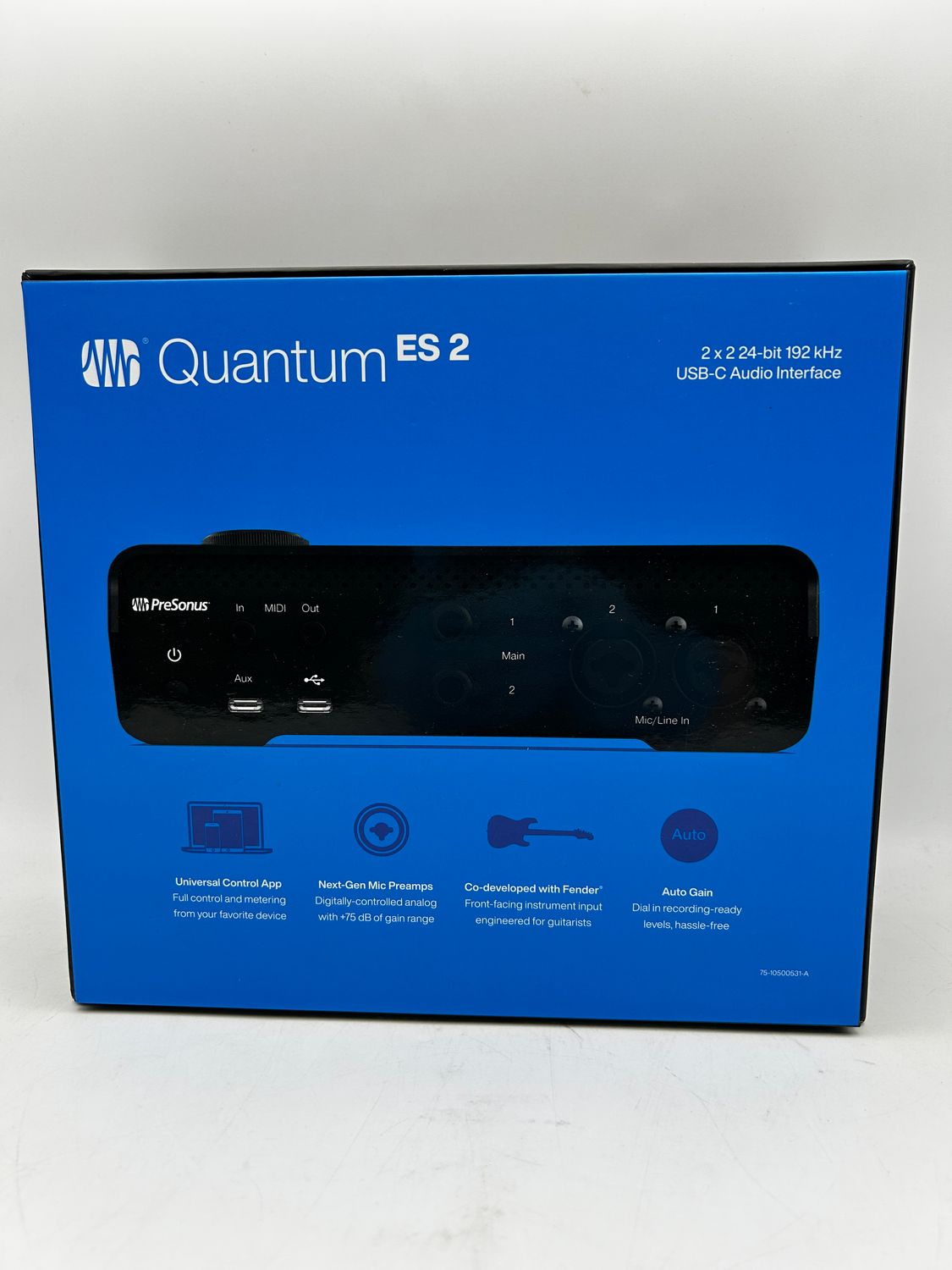 PreSonus Quantum ES 2 – interfejs audio USB-C 2x2, 24-bit/192 kHz