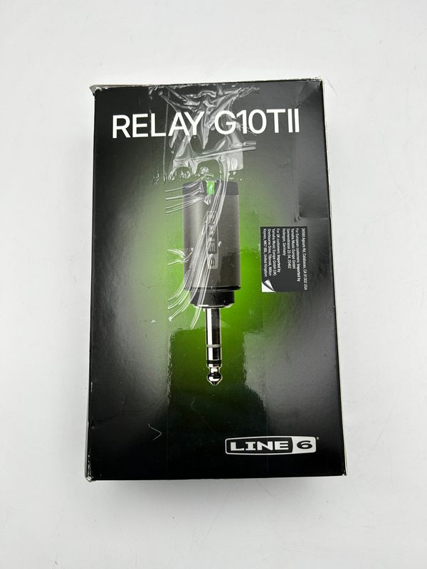 Line 6 RELAYG10TII – cyfrowy bezprzewodowy transmiter gitarowy, czarny